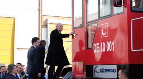Bakan Turhan Eskişehir'e geldi, onu kullandı!