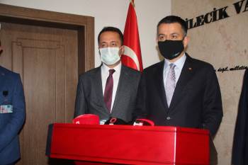 Bakanlar Dönmez İle Pakdemirli Bilecik’E Geldi
