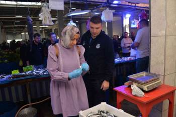 Balık Tezgahlarında Denetim
