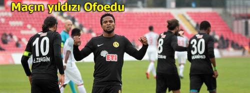 Balıkesir deplasmanında 3 puan Eskişehirspor'un