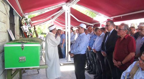 Bandırma Liman Başkanı Eskişehir'de toprağa verildi