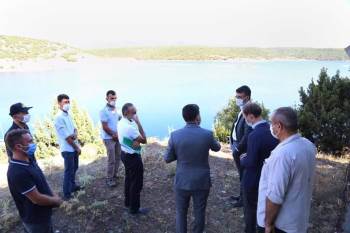 Barajalarda İncelemelerde Bulundu
