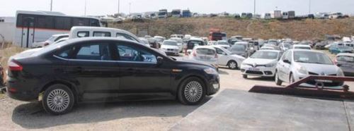 Başbakan Eskişehir'e geldi, otomobiller gitti!