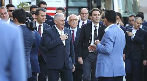 BAŞBAKAN YILDIRIM ESKİŞEHİR'E GELDİ