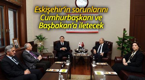 Başdenetçi Şeref Malkoç Eskişehir'de