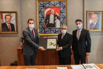 Basın İlan Kurumu’Ndan Başkan Işık’A Ziyaret
