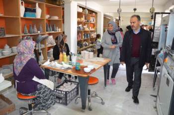 Başkan Aktaş’Tan, Emet Kadın Girişimciler Kooperatifine Ziyaret
