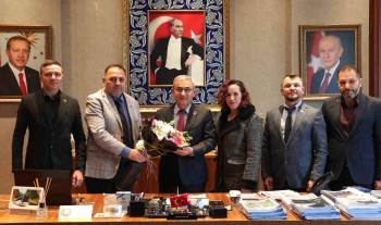 Başkan Alim Işık, Gökdere’Ye Başarılar Diledi
