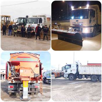 Başkan Arif Teke, ”Kar Ve Buz İle Mücadele Ekiplerimiz Göreve Hazır”
