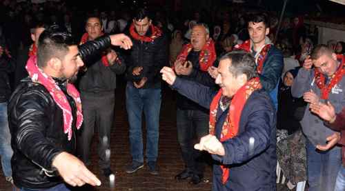Başkan Ataç, asker uğurladı