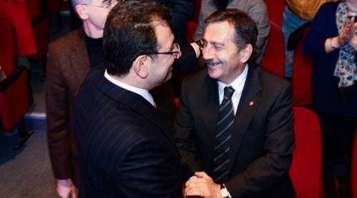 Başkan Ataç, İmamoğlu'yla "Halkın Esnafı Projesi" lansmanındaydı