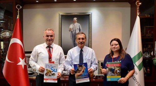 Başkan Ataç'a teşekkür ziyareti