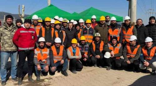 Başkan Ataç deprem bölgesinde