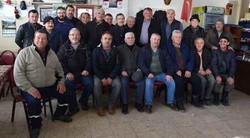 Başkan Ataç esnafı dinledi