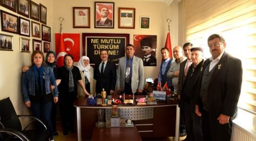 Başkan Ataç şehit aileleri ve gazilerle buluştu
