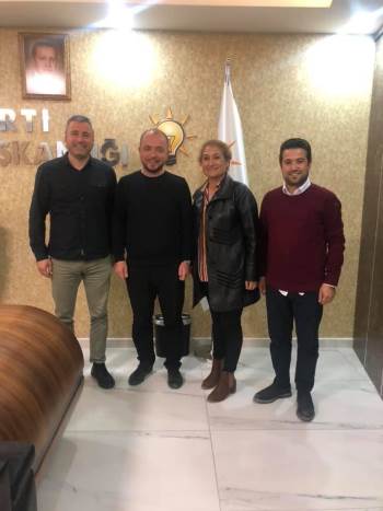 Başkan Avcı Ve İl Başkanı Karabıyık Bir Araya Geldiler
