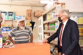 Başkan Bakkalcıoğlu Esnafla Buluştu
