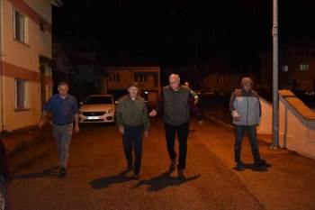 Başkan Bakkalcıoğlu Yağışlardan Olumsuz Etkilenen Bölgelerde İncelemelerde Bulundu
