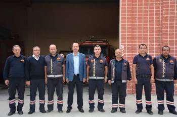 Başkan Bozkurt’Tan Şuhut İtfaiye Amirliğine Ziyaret
