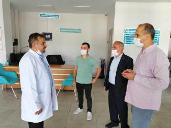 Başkan Cafer Bayrak: ’’Hastanemizin İhtiyaçlarının Takipçisi Olacağız’’
