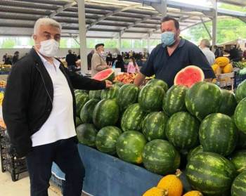 Başkan Çalışkan, Pazarcı Esnafını Dinledi
