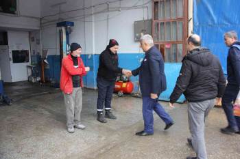 Başkan Çalışkan, Sanayi Esnafını Ziyaret Etti
