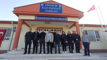 Başkan Çalışkan’Dan İlçe Emniyet Amirliğine Polis Haftası Ziyareti
