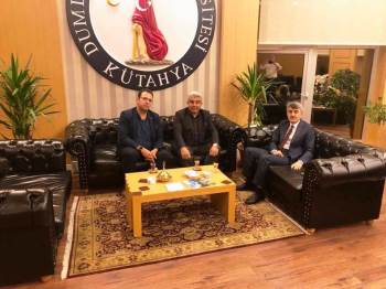 Başkan Çalışkan’Dan Rektör Uysal’A Ziyaret
