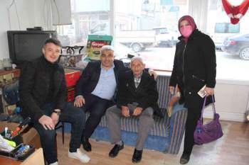 Başkan Çalışkan’Dan Yaşlılara Anlamlı Ziyaret
