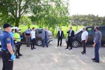 Başkan Ceyhun, Hisarcık’Ta Korona Virüs Önlemlerini Yerinde İnceledi
