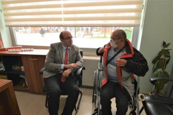 Başkan Çöl Engelli Bireylere Bir Araya Geldi
