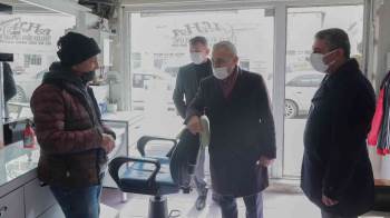 Başkan Işık’Tan Esnaf Ziyareti
