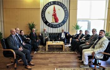 Başkan Işık’Tan Rektör Uysal’A İade-İ Ziyaret
