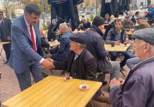 Başkan Kahveci vatandaşlarla bir araya geldi