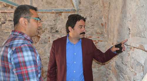Başkan Kalın, restorasyon çalışmalarını inceledi