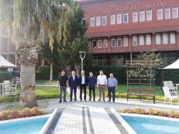 Başkan Kaya’Dan Başkan Yaman’A Ziyaret
