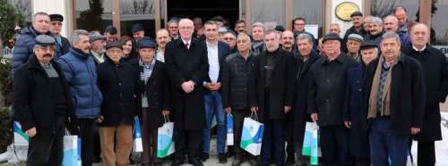 Başkan Kazım Kurt, Alevi dedeleri ve kanaat önderleri ile bir araya geldi