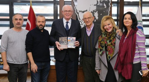 Başkan Kazım Kurt'u ziyaret ettiler