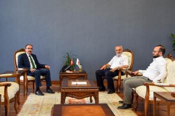 Başkan Kepez İle Rektör Beydemir Bir Araya Geldi
