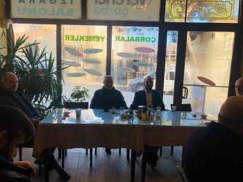 Başkan Kepez Tayini Çıkan İlçe Müftüsü İle Veda Yemeği Yedi
