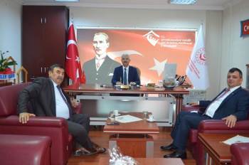 Başkan Koyuncu’Dan Emniyet Müdürü Temiz’E Ziyaret
