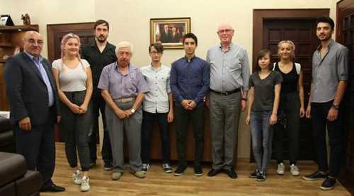 Başkan Kurt, öğrencilerle bir araya geldi