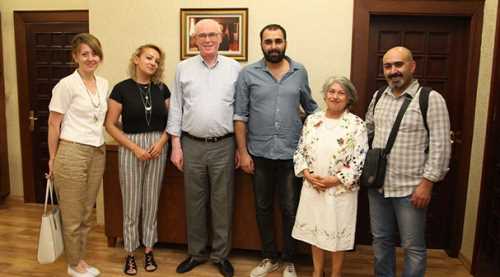 BAŞKAN KURT'U ZİYARET ETTİLER
