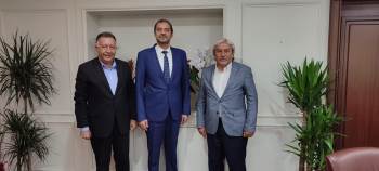 Başkan Münür Şahin Ankara’Da Projelerini Sundu
