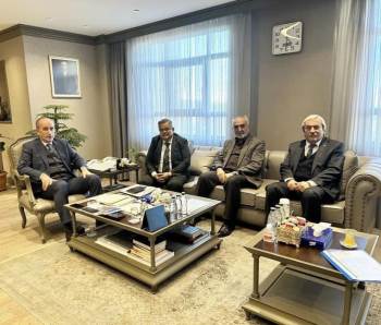 Başkan Şahin, "4. Etap Toki" Projesiyle İlgili Başkan Bulut İle Bir Araya Geldi
