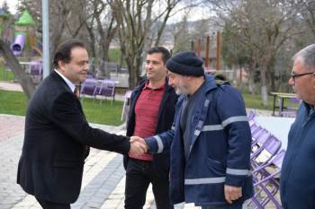 Başkan Şahin, Küçük Sanayi Sitesi Esnafını Dinledi
