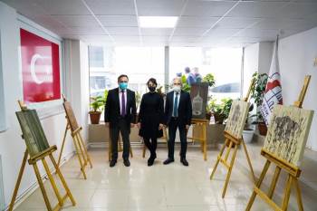 Başkan Şahin ‘Serüven’ İsimli Serginin Açılışını Gerçekleştirdi
