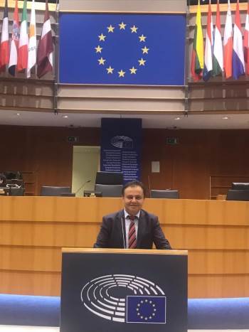 Başkan Şahin Çalışma Ziyareti Kapsamında Brüksel’E Gitti
