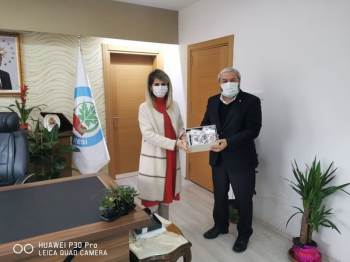 Başkan Şahin’Den Genel Sekreter Bayrakçı’Ya Ziyaret
