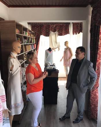 Başkan Şahin Kültür Ve El Sanatları Merkezini Ziyaret Etti

